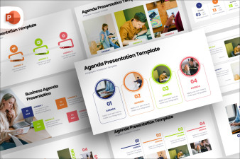 Agenda - Infographic PowerPoint Template
